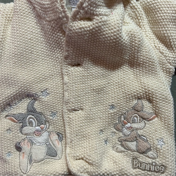 Disney Cream bunnies sweater (size 3-6 months) - Picture 6 of 8
